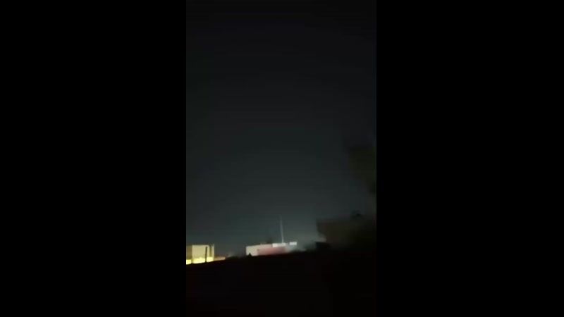 BREAKING VIDEO: DRONE SHOT DOWN BAGHDAD