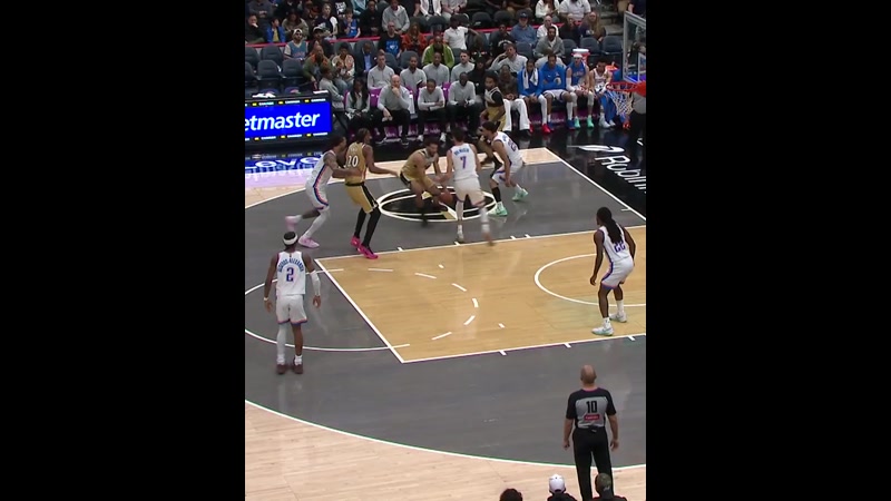 BREAKING NBA VIDEO:THUNDER-WIZARDS FIGHT 