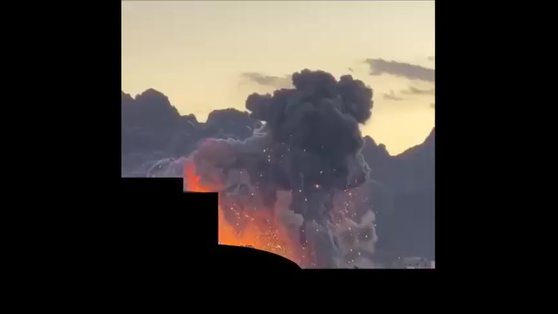 BREAKING VIDEO: US BOMBERS BLAST IRAN AMMO DEPOT IN ISFAHAN — MASSIVE EXPLOSIONS