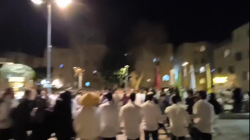 Dancing in Israel after Iran is attacked 
