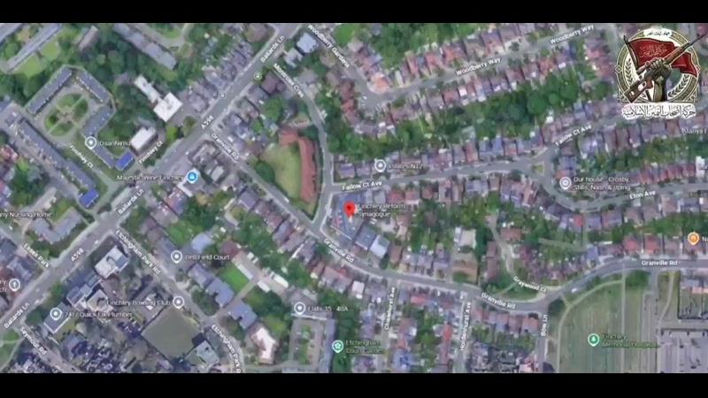 BREAKING:IRAN-LINKED GROUP CLAIMS ARSON ATTACK ON NORTH LONDON SYNAGOGUE; TWO ARRESTED IN SECOND INCIDENT TODAY