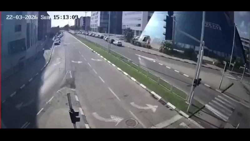 BREAKING VIDEO: ISRAELI MOTORCYCLIST MIRACULOUSLY ESCAPES CLUSTER MUNITION—DEATH MISSES BY SECONDS 