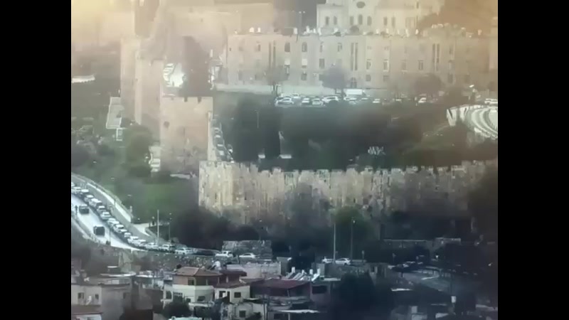 BREAKING VIDEO: JUST IN: NEW FOOTAGE CAPTURES IMPACT IN JERUSALEM’S OLD CITY