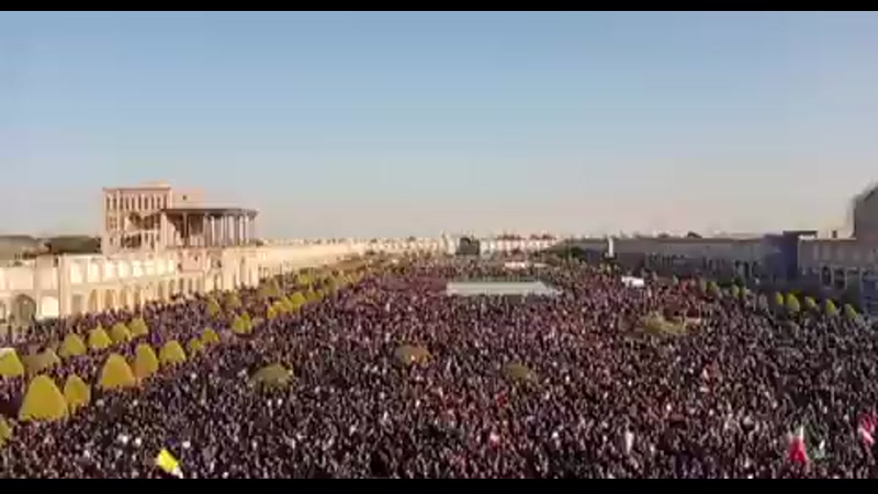 BREAKING: Iranians mourn their dead leader 