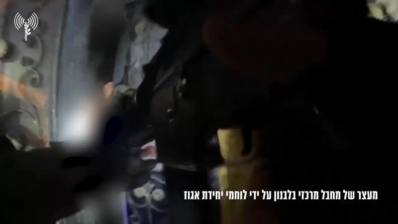 BREAKING VIDEO: IDF OZ UNIT ARRESTS CELL COMMANDER IN NIGHTTIME LEBANON RAID — THROUGH THE FIGHTERS’ EYES