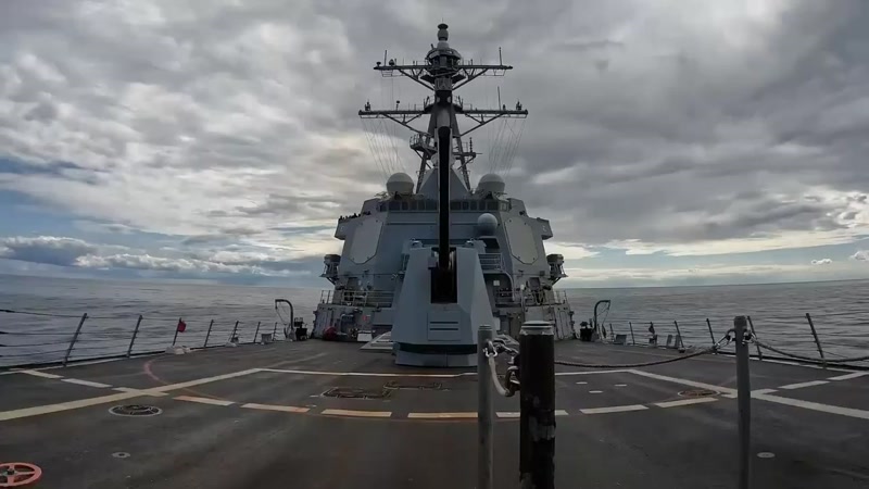 BREAKING VIDEO:  AMERICAN WARSHIP ATTACKS IRAN WITH MISSILES