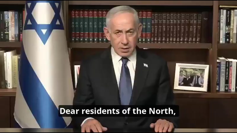 BREAKING VIDEO: BIBI Netanyahu: NO CEASEFIRE IN LEBANON — CONTINUING TO STRIKE HEZBOLLAH WITH FULL FORCE