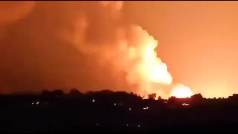 BREAKING VIDEO: MASSIVE MUSHROOM CLOUD EXPLOSION ROCKS ISFAHAN, IRAN