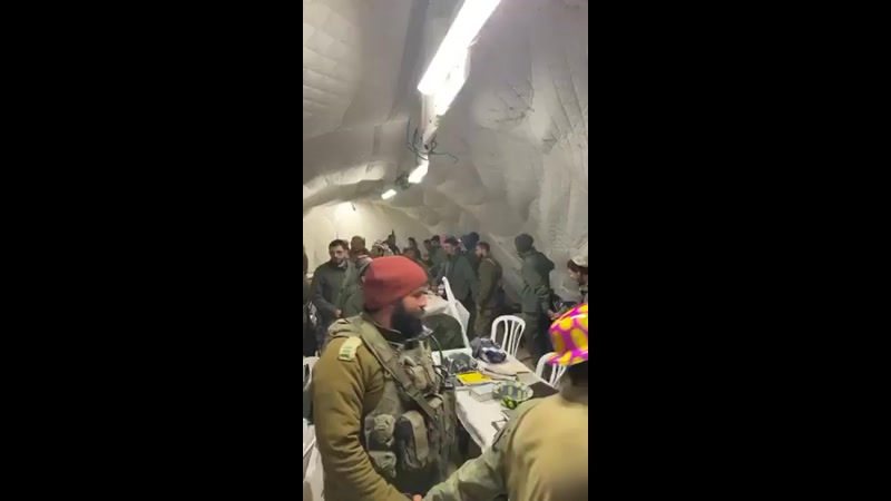 VIDEO:IDF soldiers in Gaza singing “Al Hanissim” as Purim begins.