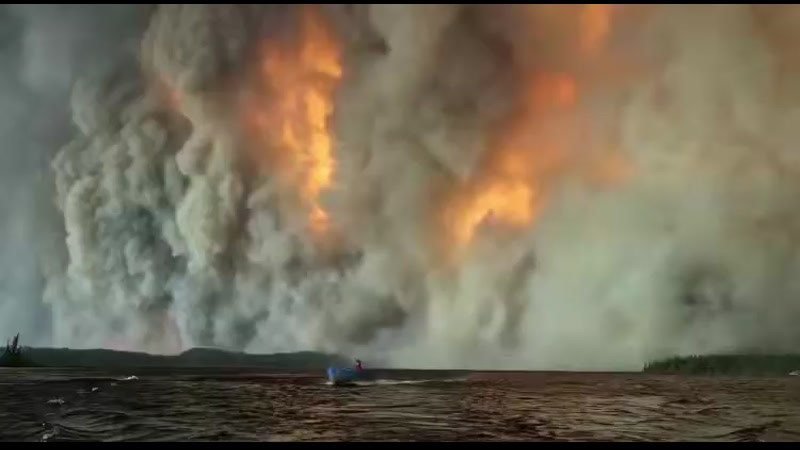 BREAKING:AIR QUALITY PLUMMETS AS WILDFIRE SMOKE SPREADS