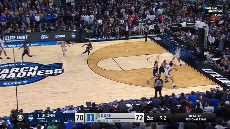 BREAKING VIDEO: UCONN COMES BACK FROM 19 TO ADVANCE TO THE FINAL FOUR