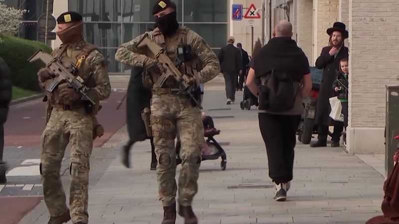 BREAKING VIDEO: BELGIUM DEPLOYS SOLDIERS TO STREETS AMID ANTISEMITIC ATTACKS, JEWISH COMMUNITY UNDER HEAVY SECURITY