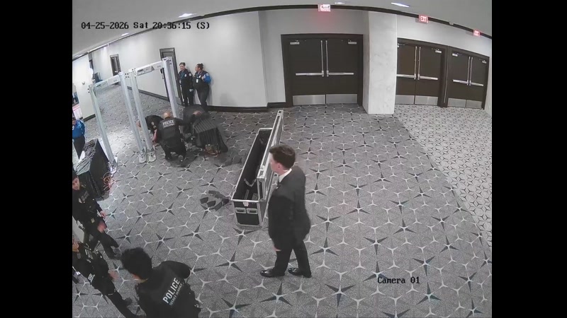 BREAKING VIDEO: DOJ DROPS SHOCKING FOOTAGE: WOULD-BE TRUMP ASSASSIN COLE ALLEN CAUGHT ON CAMERA SPRINTING THROUGH WHITE HOUSE DINNER SECURITY CHECKPOINT 